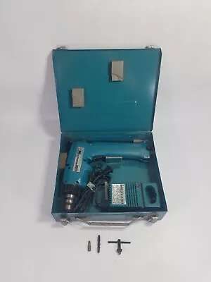 Makita Cordless Driver Drill Model 6093D 9.6v W/ Battery Charger And Metal Case • $21.99