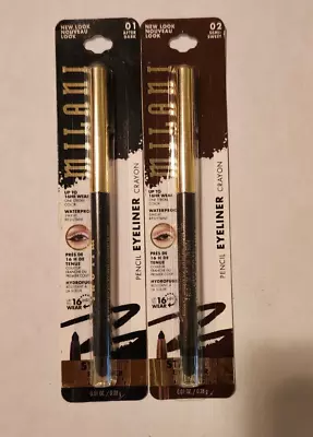 Milani STAYPUT EYELINER Pencil Crayon 16 HR Wear Waterproof ~ You Choose. • $18.50