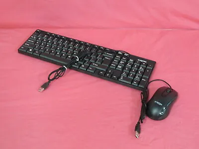 U-501/u-229-newm United United Pc-tek Mouse & Keyboard Model U-501 & U-229 Black • $18