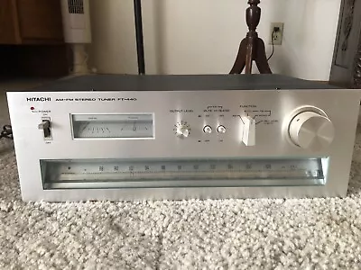 Hitachi FT-440 Vintage AM/FM Stereo Tuner • $175