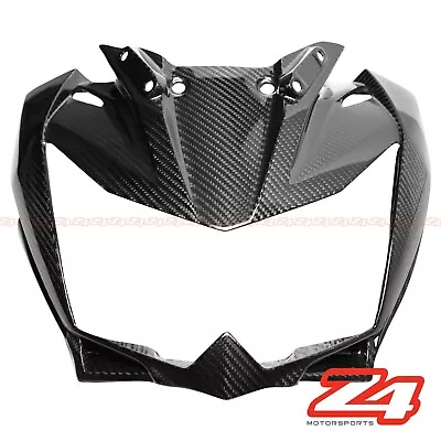 $379.95 • Buy 2011-2012 Z750R Carbon Fiber Upper Front Nose Headlight Surround Fairing Cowling