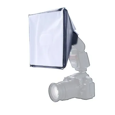 Movo Photo SB8 Large Softbox Diffuser For DSLR Camera Flash (23cm X 21cm) • $9.95