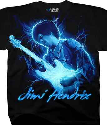 JIMI HENDRIX-MIDNIGHT LIGHTNING-T-SHIRT LXL StratocasterExprience VINTAGE LMTD • $22.69