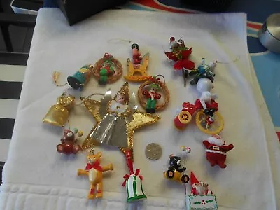 Vintage Christmas Tree Decorations/bauble/ornament Small Angel Topper • $30