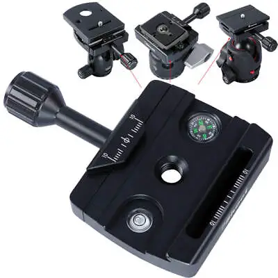 Clamp For Manfrotto 498 054 055 057 Ball Head 200PL 410PL Quick Release Plate • $19.26