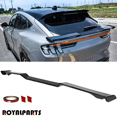 For 2021-2024 Ford Mustang Mach-E Glossy Black Rear Trunk Spoiler Wing Body Kit • $79.99