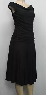 Melissa Masse Women's Dress Sleeveless Stretch Black Size M • $14