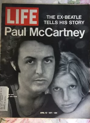 LIFE Magazine - April 16 1971 - Paul McCartney The Beatles & The Manson Trial • $44.33