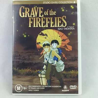 Grave Of The Fireflies  (DVD 1988 R4) Hayao Miyazaki Studio Ghibli Collection • $22.69