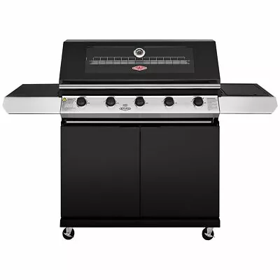 Beefeater 1200 Series 5 Burner LPG BBQ With Trolley & Side Burner BMG1251BB • $1233