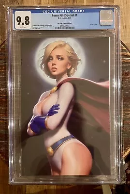 POWER GIRL SPECIAL #1 CGC 9.8 WILL JACK Virgin Variant DC 2023 East Side Cover C • £95