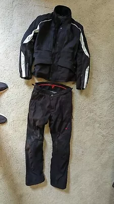 Dainese Gore-Tex Motorcycle Riding Suit Jacket Pants Size Euro 52 • $100