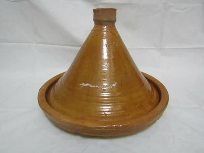 $59.99 • Buy Large Handmade Clay Tagine 16  In Diameter