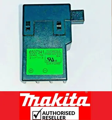 Genuine Makita Switch Tg73bds-2 For Dcs551 Dcs552 Dcs553 • £15.96