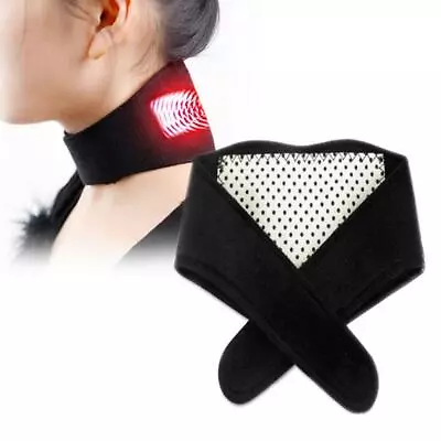 1Self Heating Tourmaline Neck Brace Belt Magnetic Therapy Support Wrap Health • $1.53