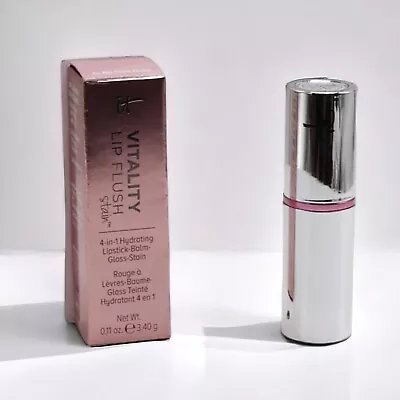 It Cosmetics Vitality Lip Flush Stain 4-In-1 Hydrating Je Ne Sais Quoi 0.11 Oz • $34.99