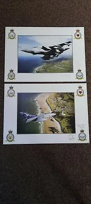 Royal Air Force A3 Official Photographs *(SIGNED)* RAF LOSSIEMOUTH • £94