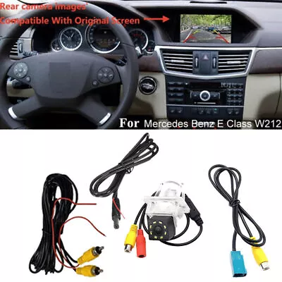 8LED Rear View Reverse Camera For Mercedes Benz C Class W204 S204 Factory Radio • $33.65