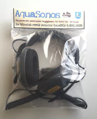 Underwater Headphones  AquaSonos  For Minelab Excalibur II 800 1000 • $94