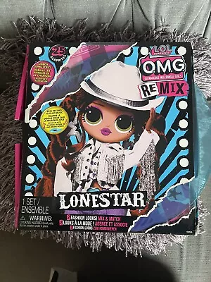 LOL SURPRISE! O.M.G. Remix LONESTAR Fashion Doll With 25 Surprises *NEW* • £25