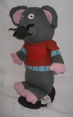 £22.29 • Buy Latitude Enfants - Dark Grey Mouse In Red Sweatshirt With Pocket