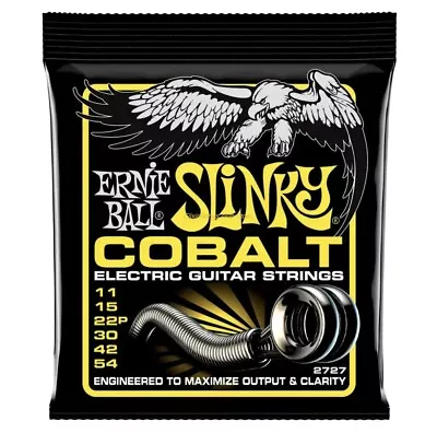 Ernie Ball 2727 Slinky Cobalt 11-54 Electric Guitar Strings *Brand New • $11.95