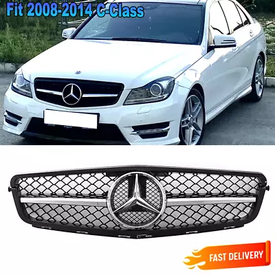 NEW AMG Style Front Grille Grill For Mercedes Benz W204 C180 C280 C250 2008-2014 • $67.90