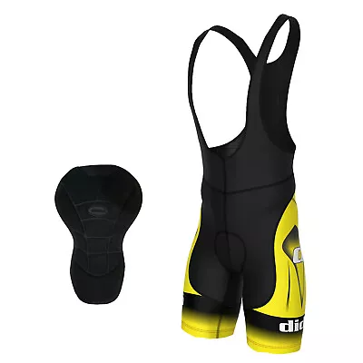 Mens Cycling Bib Short Padded Legging Good Quality Fabric Road Racing Base Layer • £15.66