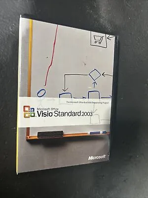 Microsoft Office Visio Standard 2003 With Product Key • $11.88
