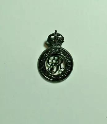 £7.50 • Buy Army - Royal Horse Guards - George V Cipher  Bronze Cap Badge -161