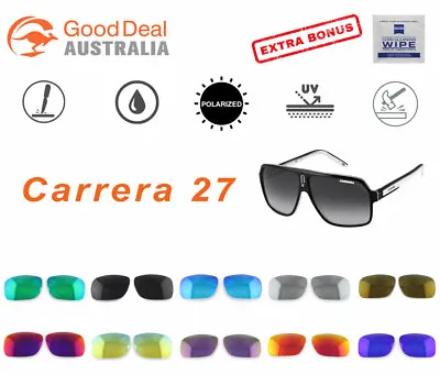 $16.99 • Buy Carrera 27 Polarized Replacement Sunglasses Lenses UV Protect Mirror Sports Coat