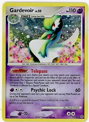 Gardevoir- 7/132 Holo Rare Holo Pokemon  2007 Card • $12