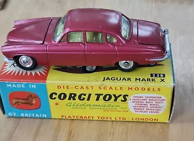 Corgi Jaguar Mark X Original Box And Luggage Near Mint  • £75