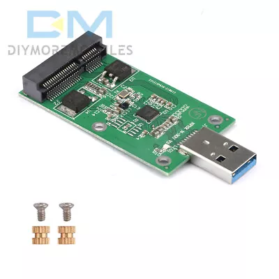 MSATA SSD USB 3.0 To Mini PCIE External MSATA To USB 3.0 SSD Convertor Adapter • $6.06