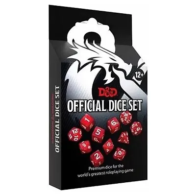 $15 • Buy Dungeons & Dragons - Official Dice Set - Loot - BRAND NEW