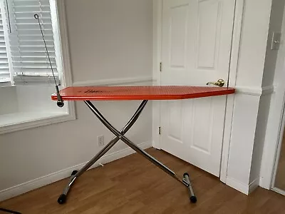 Vintage Metal Proctor Silex Model 62023 E Ironing Board Full/Size Coral Made USA • $165