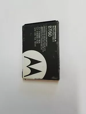 Motorola BT60 Battery C290 I880 Ic902 Q V190 V195 V197 I580 Z6m A1200 SNN5782D • $20