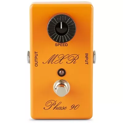 MXR Custom Shop CSP-101CL Script Logo Phase 90 With LED Guitar Effects Pedal • $129.99