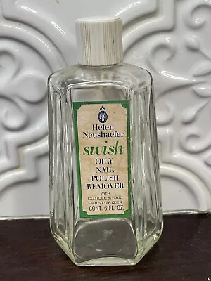 Vintage Helen Neushaefer Swish Oily Nail Polish Remover 6 Fl Oz USA • $40