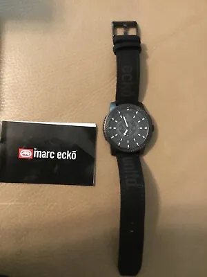 Marc Ecko Black Watch With Fabric Band • $60