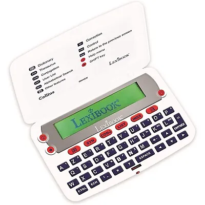 Lexibook Collins English Electronic Dictionary With Thesaurusc Crossword Solver • £39.79