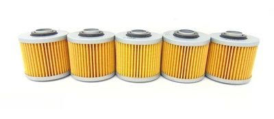 $31.95 • Buy 5Qty Emgo Oil Filters 10-79100 For Yamaha Virago V-Star XV XVS 650 700 1000 1100
