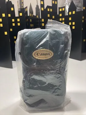 $14.90 • Buy Vintage Canon Green Black Vinyl Belt Loop Compact Camera Carrying Case
