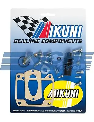 Genuine Mikuni OEM Carburetor Rebuild Kit For TM38 85/86 MK-TM38-85 • $42.40