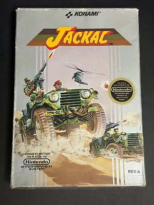 Jackal (Nintendo Entertainment System 1987) Cart And Box Only • $60