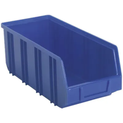 16 PACK Blue 145 X 335 X 125mm Plastic Storage Bin - Warehouse Part Picking Tray • £219.99