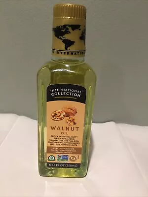 International Collection Walnut Cooking Oil 8.45 Oz SEALED Non-GMO BB 02/25 • $14.99