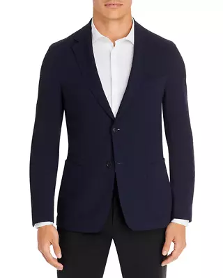 BOSS MEN Hanry Tech Seersucker Slim Fit Sport Coat MSRP $445 6C 2122 • $146.96