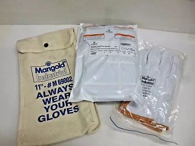 NEW MARIGOLD Electrical Gloves Leather Black 10 CL0B-11 KIT Black • $79