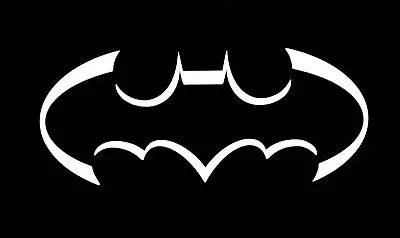 Batman Logo Decal Vinyl Sticker Superhero For Window Wall Car Truck Jeep Laptop • $2.99